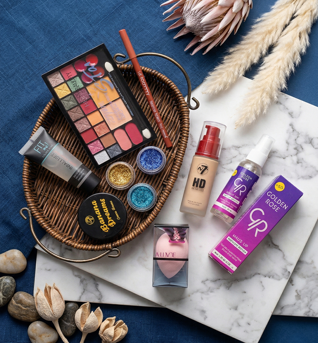 গ্লোজি বিউটি কম্বো – সম্পূর্ণ মেকআপ সেট